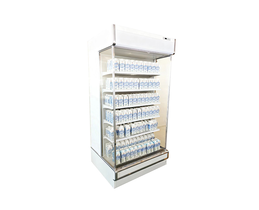 Split-type air curtain cabinet